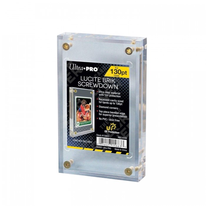 Ultra Pro Lucite Brick UV 130pt Csavaros tok
