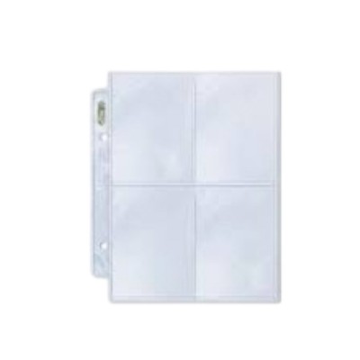 Ultra Pro 4-Pocket Page mini 2 ring album lap