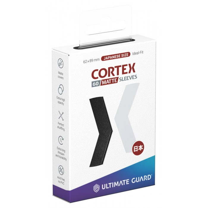 Cortex Sleeves Japanese Size Black Matt Bugyi