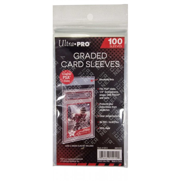 Ultra Pro Graded Card Sleeves 100 db-os PSA
