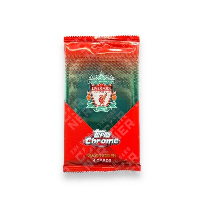 Topps Liverpool Chrome  2023-24 Hobby Csomag