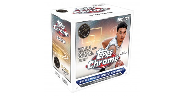 Sealed Topps Chrome Basketball 23-24 Megabox