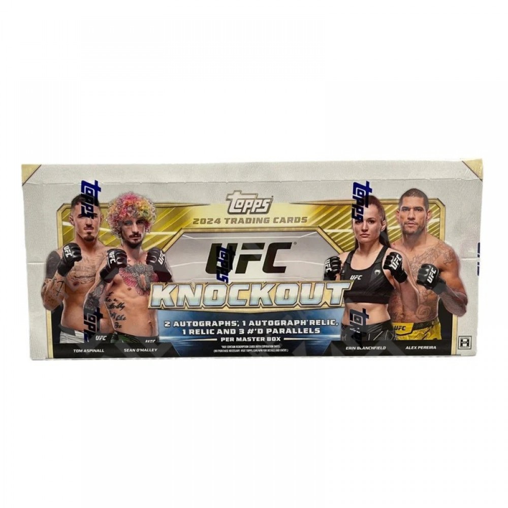 Sealed Topps UFC Knockout 2024 hobbx box