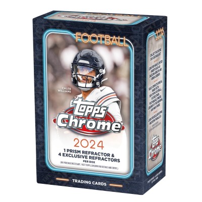 Topps Chrome Football 2024 Value Blaster doboz Topps Chrome Football 2024 Value Blaster doboz