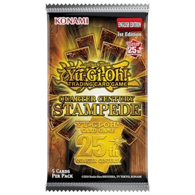 Yu-Gi-Oh Quarter Century Stampede Pack csomag