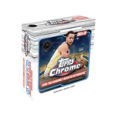 Topps Chrome Basketball 24-25 Mega doboz