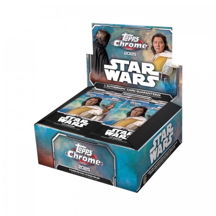 Topps Chrome Star Wars 2025 hobby doboz