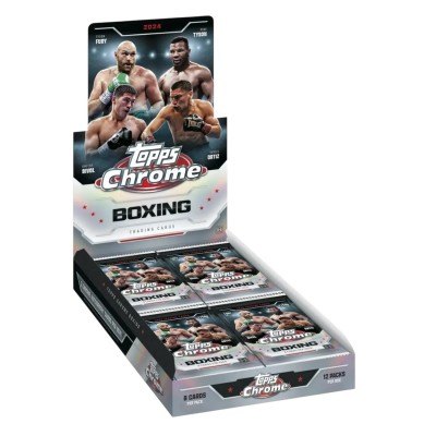 Topps Chrome Boxing 2024 hobby doboz