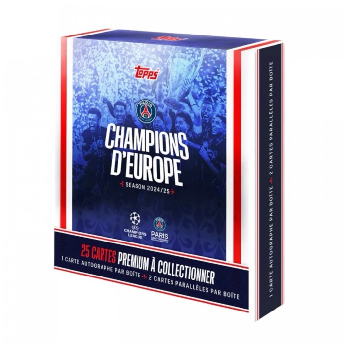 Topps PSG Champion D'Europe 24-25 Hobby doboz