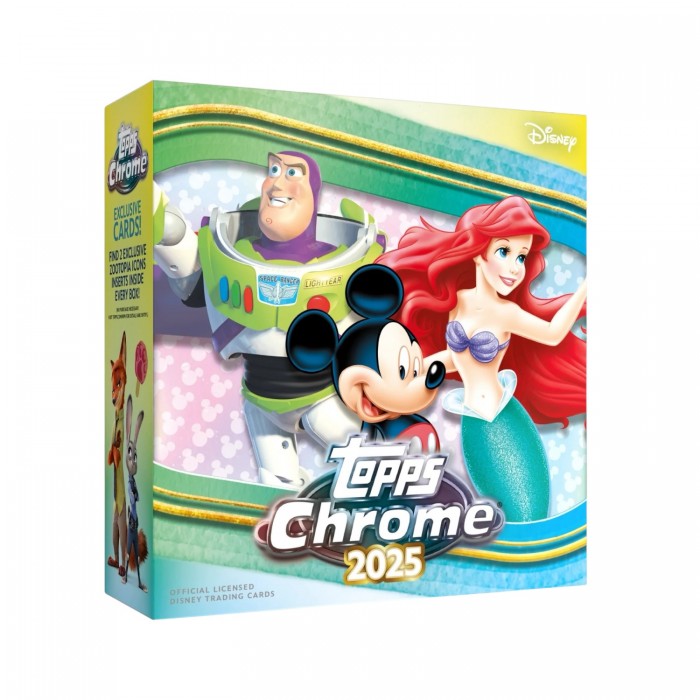 Topps Chrome Disney 2025 Megabox doboz