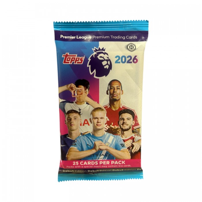 Topps Premier League 2026 Hobby pack csomag