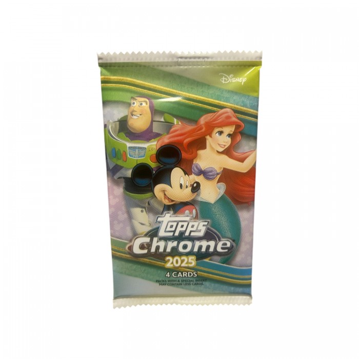 Topps Chrome Disney Megabox pack 2025 csomag