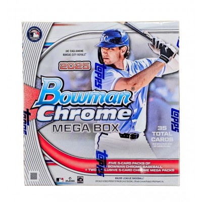 Topps Chrome Bowman Baseball '25 Megabox doboz