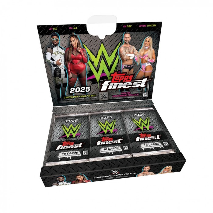 Topps Finest WWE 2025 hobby doboz
