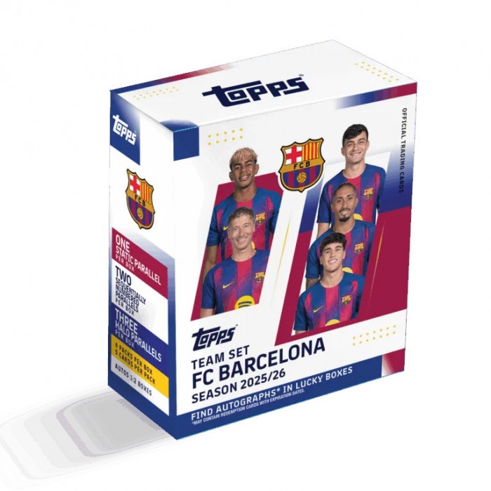 Topps FC Barcelona Team Set 25-26 doboz