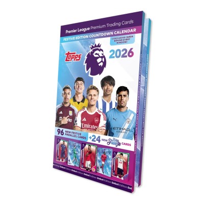 Topps Premier League Calendar 2026 Doboz