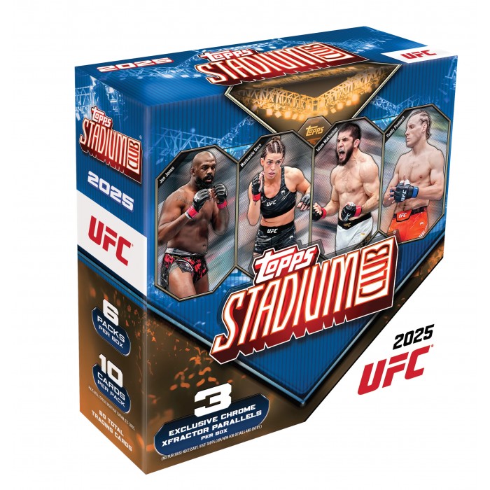 Topps UFC Stadium Club 2025 Megabox doboz