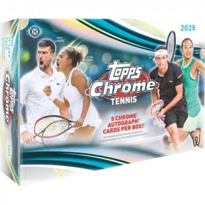 Topps Tennis Chrome 2025 Breaker Doboz
