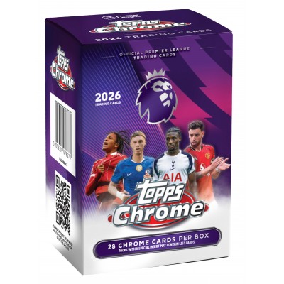 Topps Premier League Chrome 2026 Value Doboz