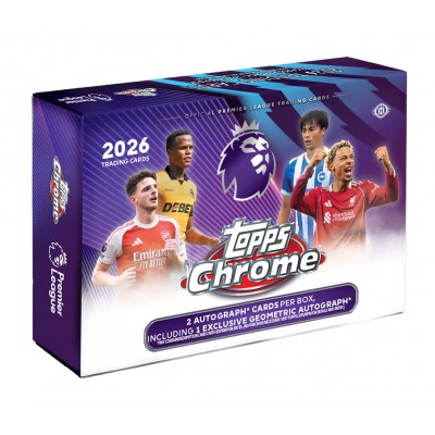 Topps Premier League Chrome 2026 Braker Doboz