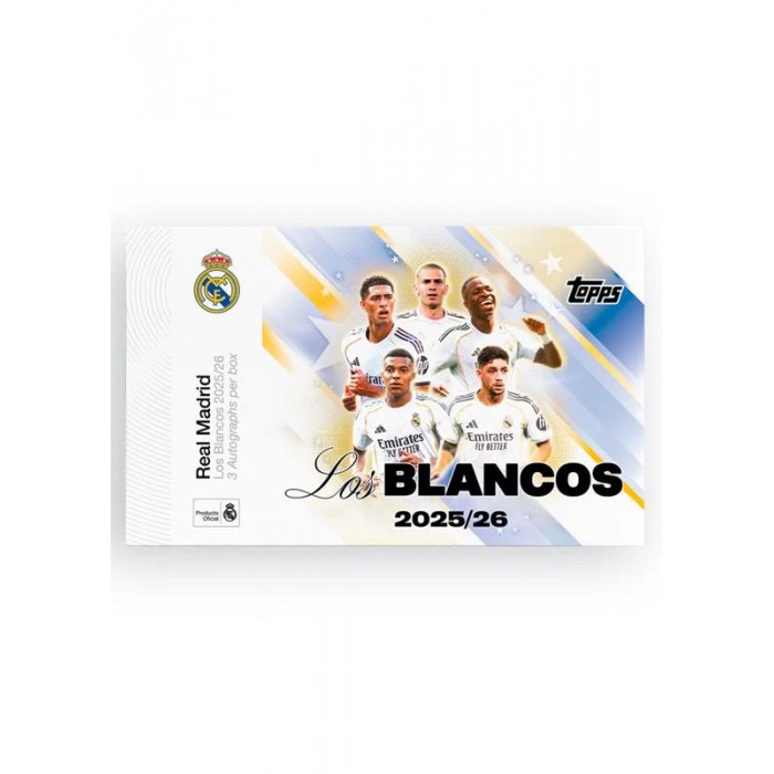 Topps Real Madrid Los Blancos 25-26 Doboz