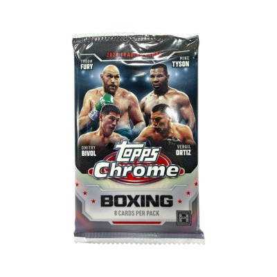 Topps Chrome Boxing 24 Hobby pack csomag
