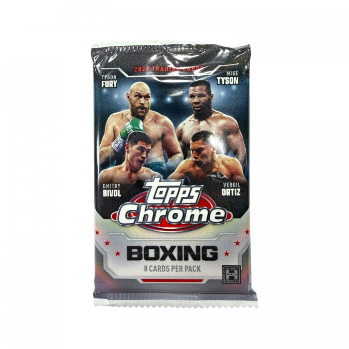 Topps Chrome Boxing 24 Hobby pack csomag