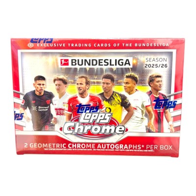 Topps Bundesliga Chrome 2026 - Breaker Doboz