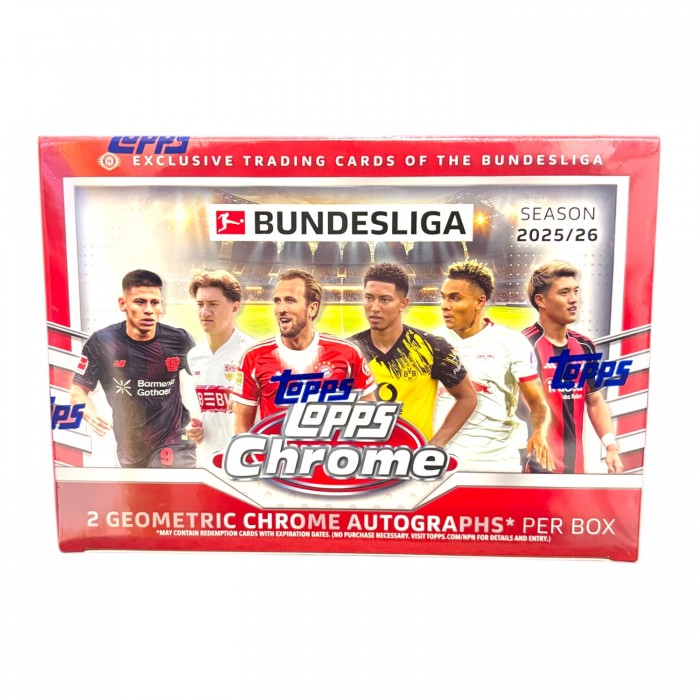 Topps Bundesliga Chrome 2026 - Breaker Doboz