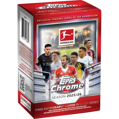 Topps Bundesliga Chrome 2026 - Value doboz