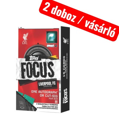 Topps Liverpool Focus 25-26 Hobby doboz