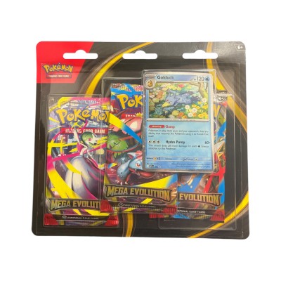 Pokémon Mega Evolution 3 pack Blister csomag