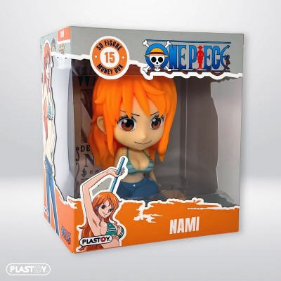 One Piece Coin Bank Nami Persely