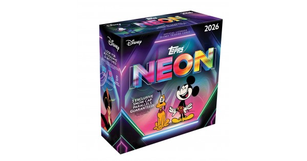 Sealed Topps Disney Neon 2026 - Mega