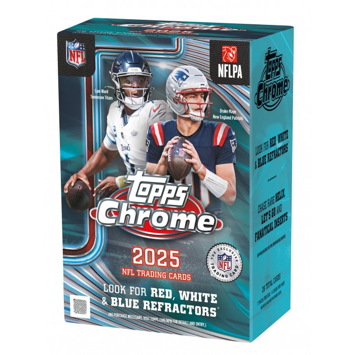 Topps Chrome Football 2025 - Value doboz