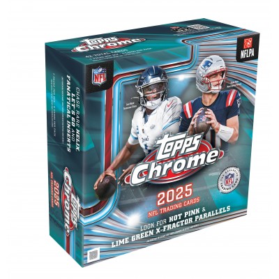 Topps Chrome Football 2025 - Mega doboz
