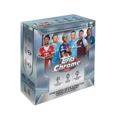 Topps UCC Chrome 2025-26 - Mega doboz