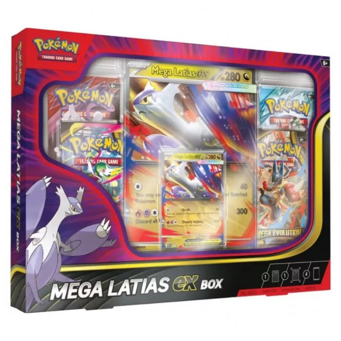 Pokémon Mega Latias Ex Box Doboz