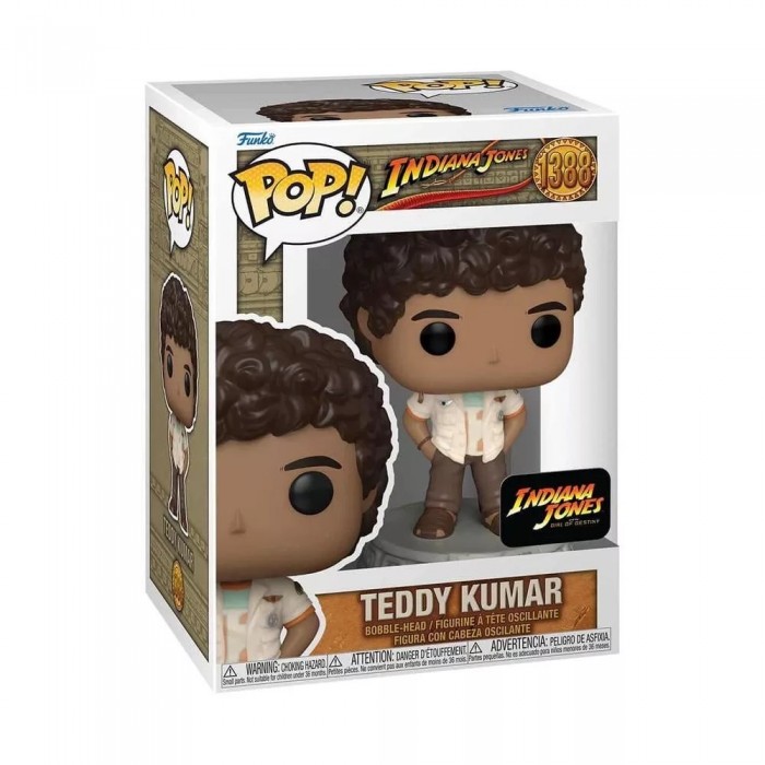 Funko Pop Indiana Jones-Teddy Kumar 1388 figura