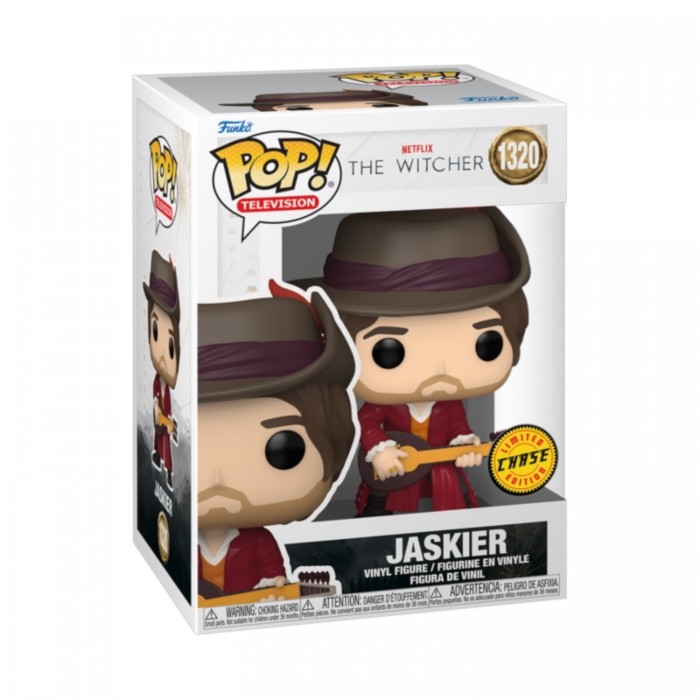 Funko Pop The Witcher-Jaskier 1320-Chase figura