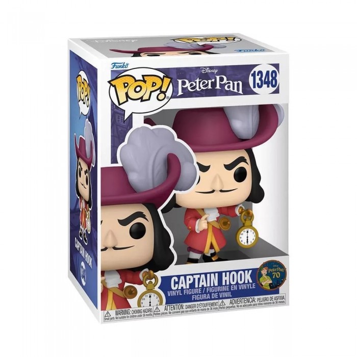 Funko Pop Peter Pan- Captain Hook 1348 figura