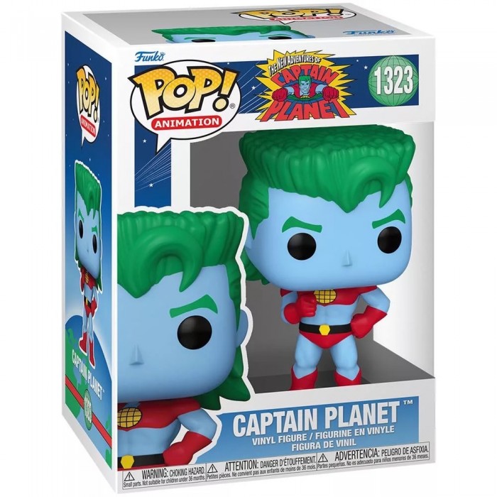 Funko Pop Captain Planet-Caption Planet figura