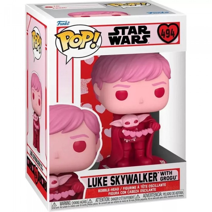 Funko Pop Luke Skywalker-Valentine 494 Figura
