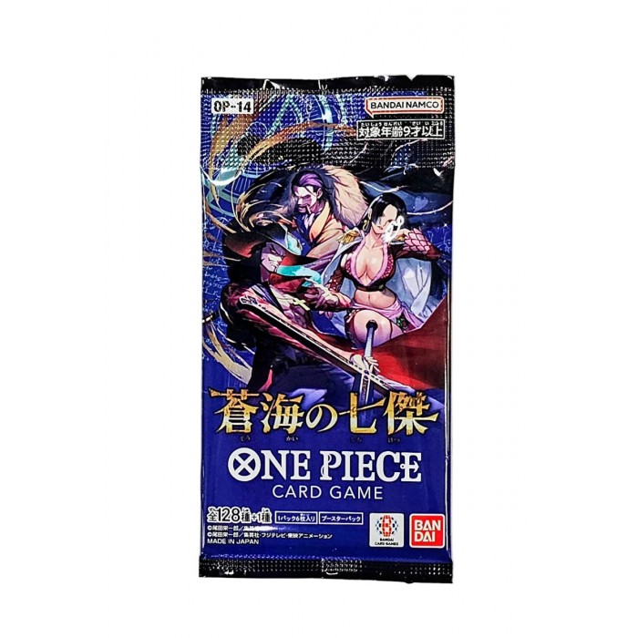 One Piece OP14 Azure Seas Seven JPN pack csomag