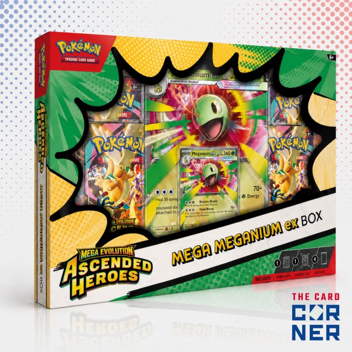 Pokémon Ascended Heroes ex box Doboz