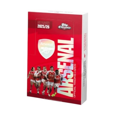 Topps Arsenal Chrome 2025-26 hobby doboz