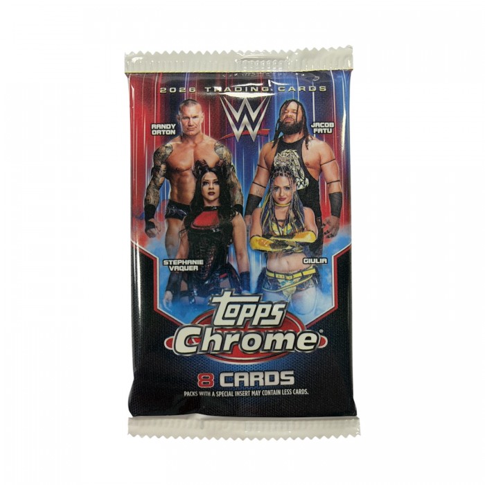 Topps Chrome WWE 2026 Megabox pack csomag