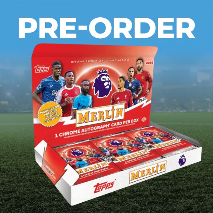 Topps Premier League Merlin 2026 Hobby doboz