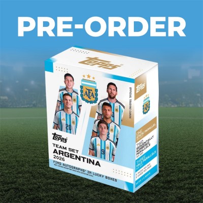 Topps Argentina Team Set 2025-26 Hobby doboz