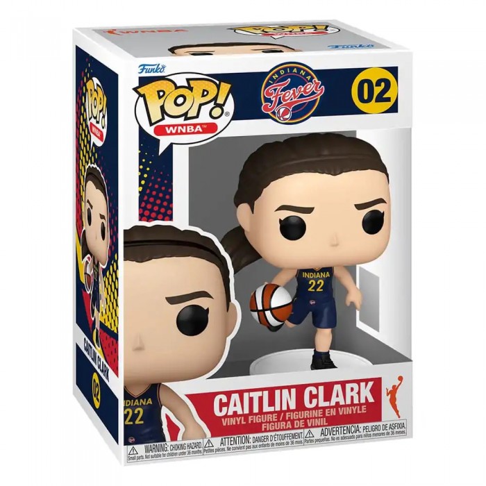 Funko Pop Caitlin Clark Indiana 02 figura